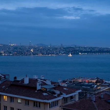 公寓 Premium Bosphorus View Flat *